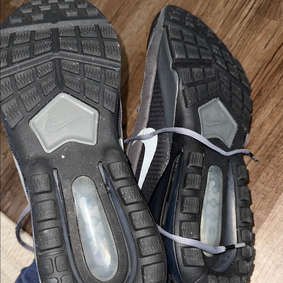 Nike Dual-Tone Athletic Shoes in Gray and Black - Picture 3 of 6